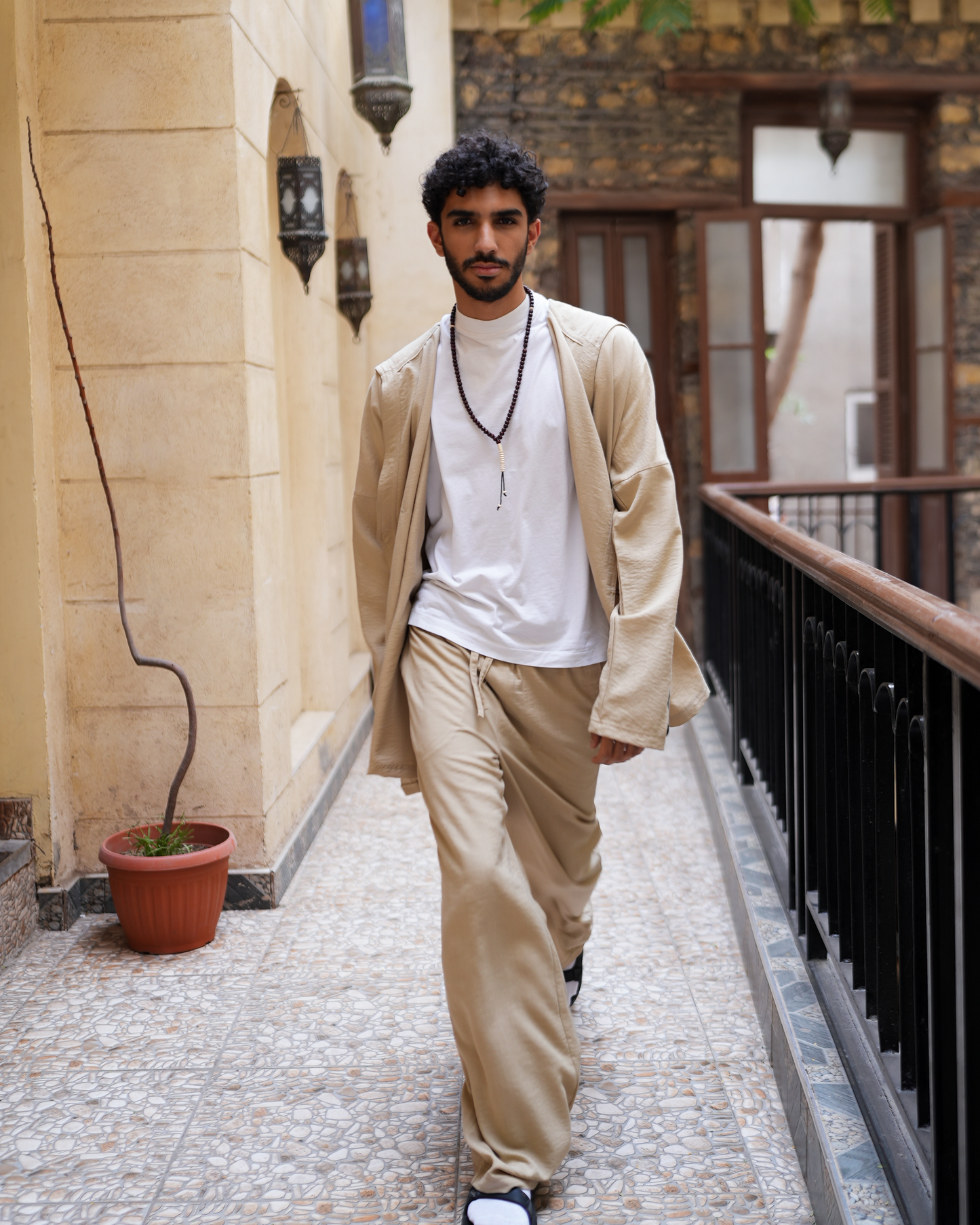Linen oversized Set - Men