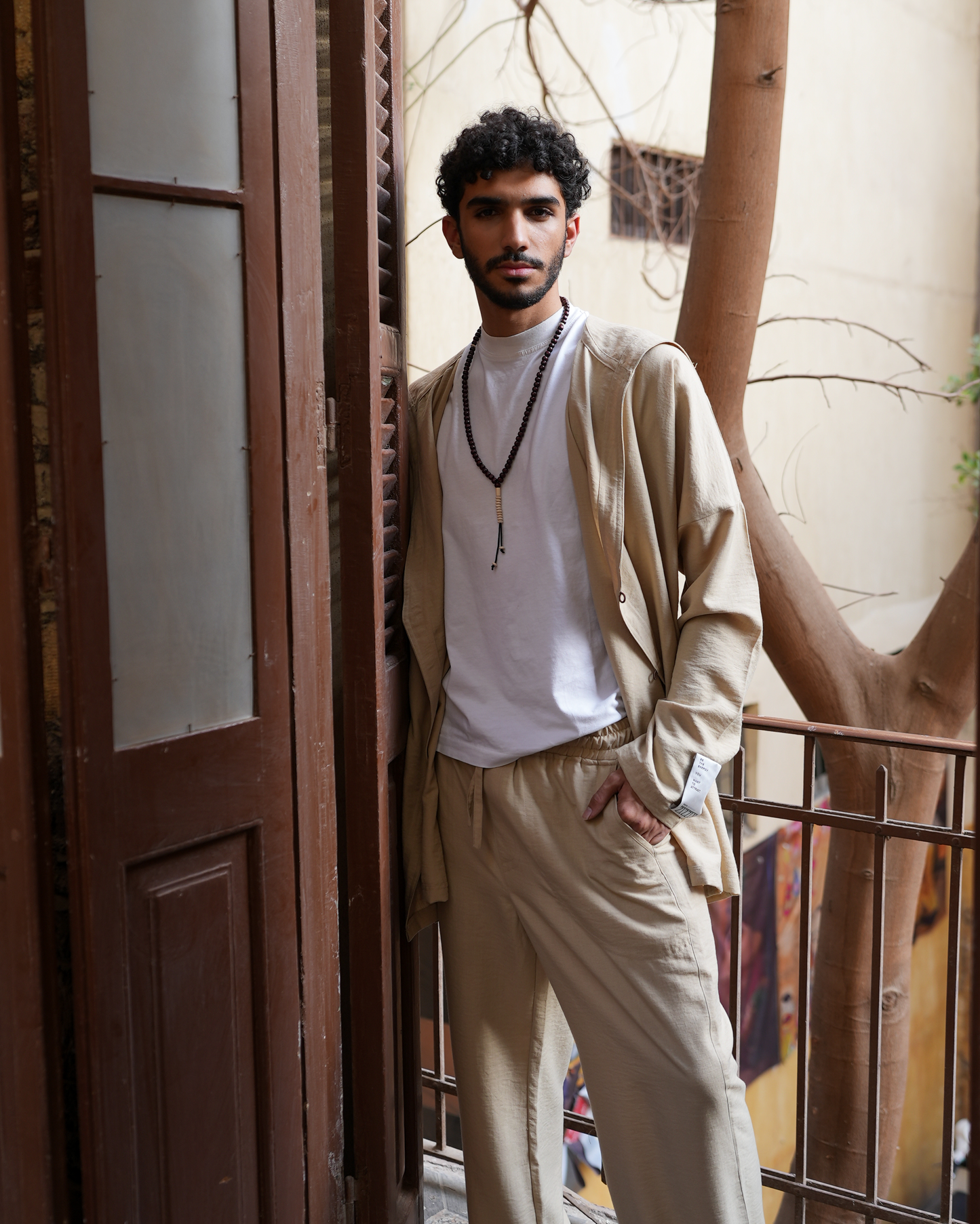 Linen oversized Set - Men