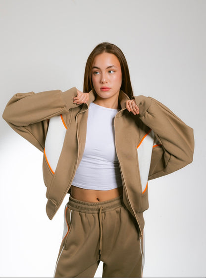 90’s Tracksuit- beige