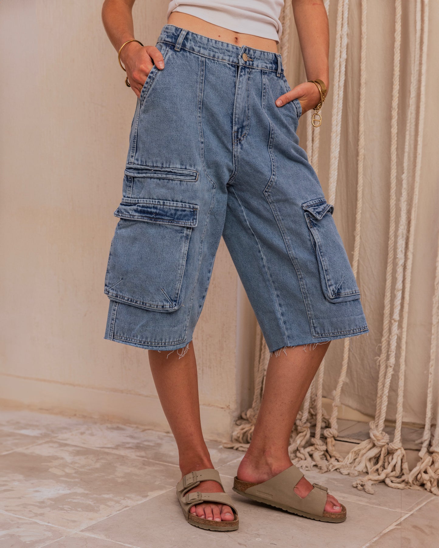 Baggy jorts Denim