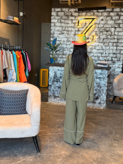 Wrap kimono set