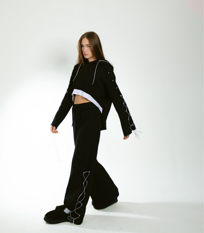 Entanglement tracksuit black