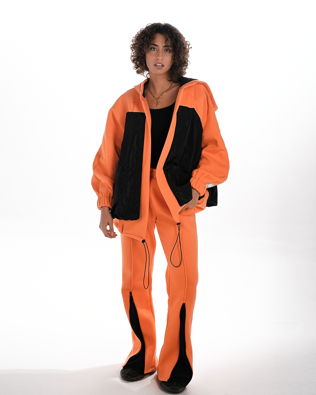 Waterproof X Milton orange tracksuit