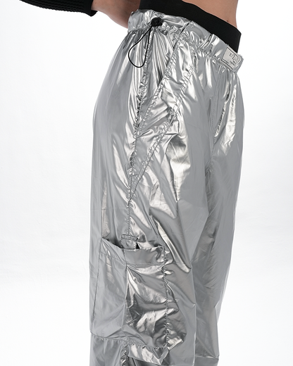 Metallic pants