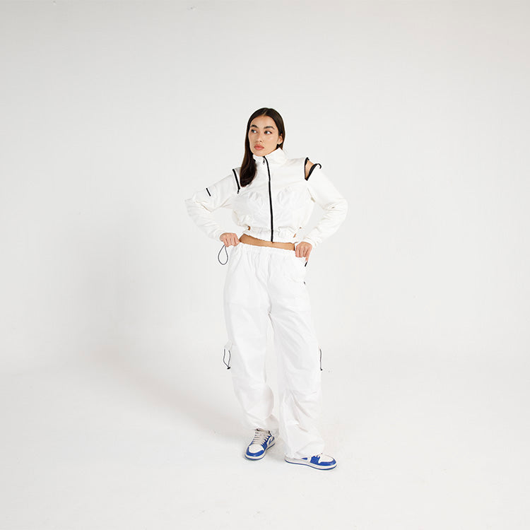 Parachute White Waterproof Tracksuit