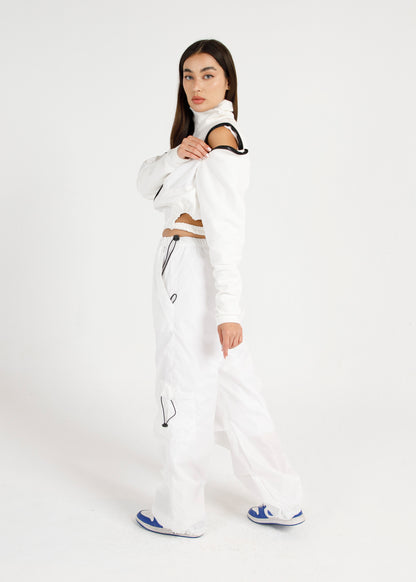 Parachute White Waterproof Tracksuit