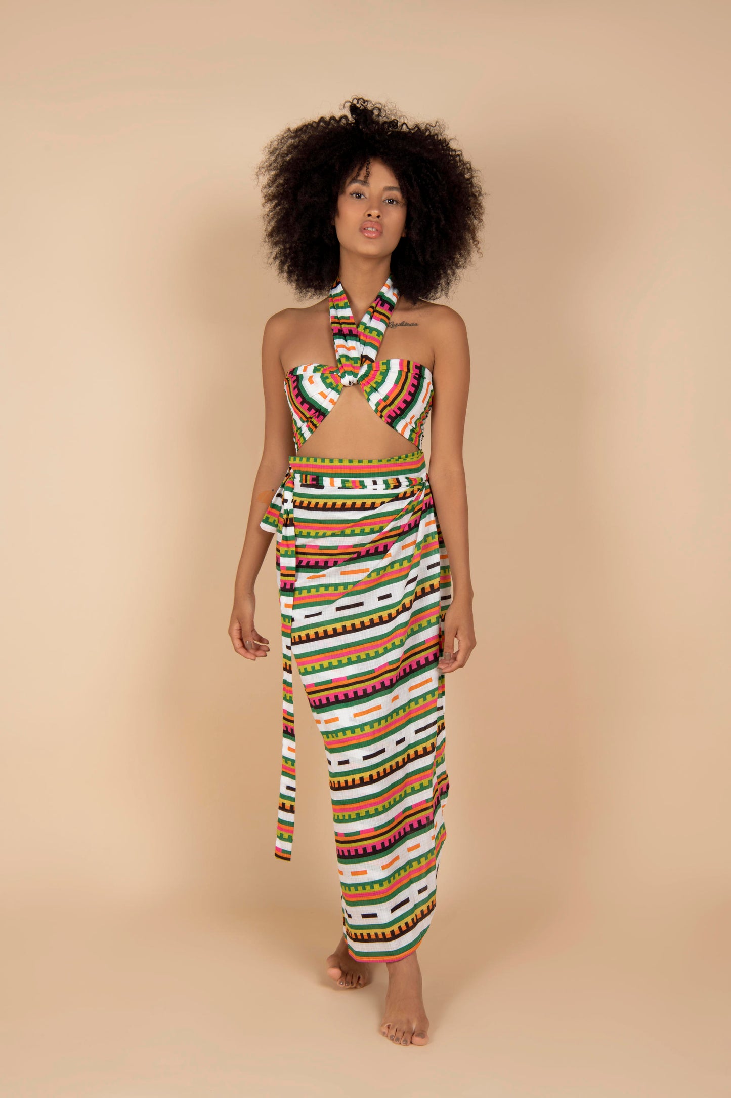 Afro Adjustable Beach Set