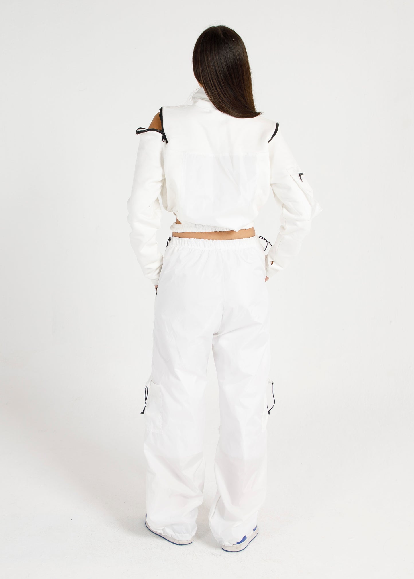 Parachute White Waterproof Tracksuit